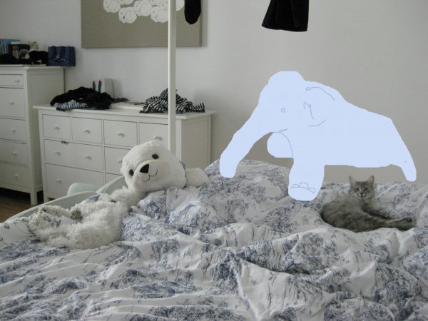 Zuhause mit Elefant (N°1) - Anouk Lamm Anouk